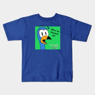 Where my Peachicks at? Kids T-Shirt